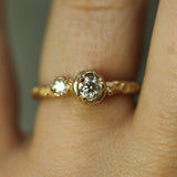 Swirling Tides Diamond Ring