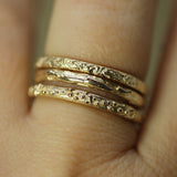 All three stacking bands on hand