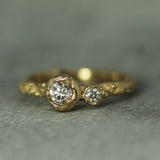 Swirling Tides Diamond Ring