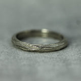 Oak Meadow Band in white gold