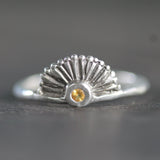 Little Sun Citrine Ring
