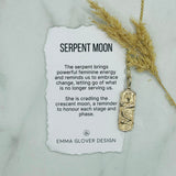 Serpent Moon Pendant