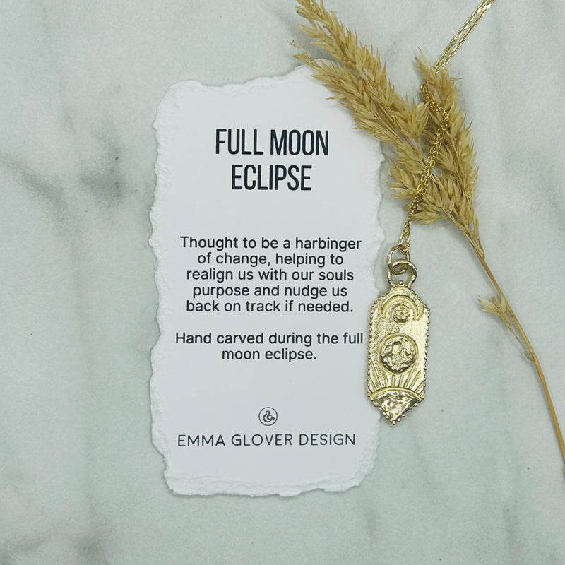 Full Moon Eclipse Pendant