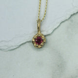 Mermaid Treasure Sapphire Pendant