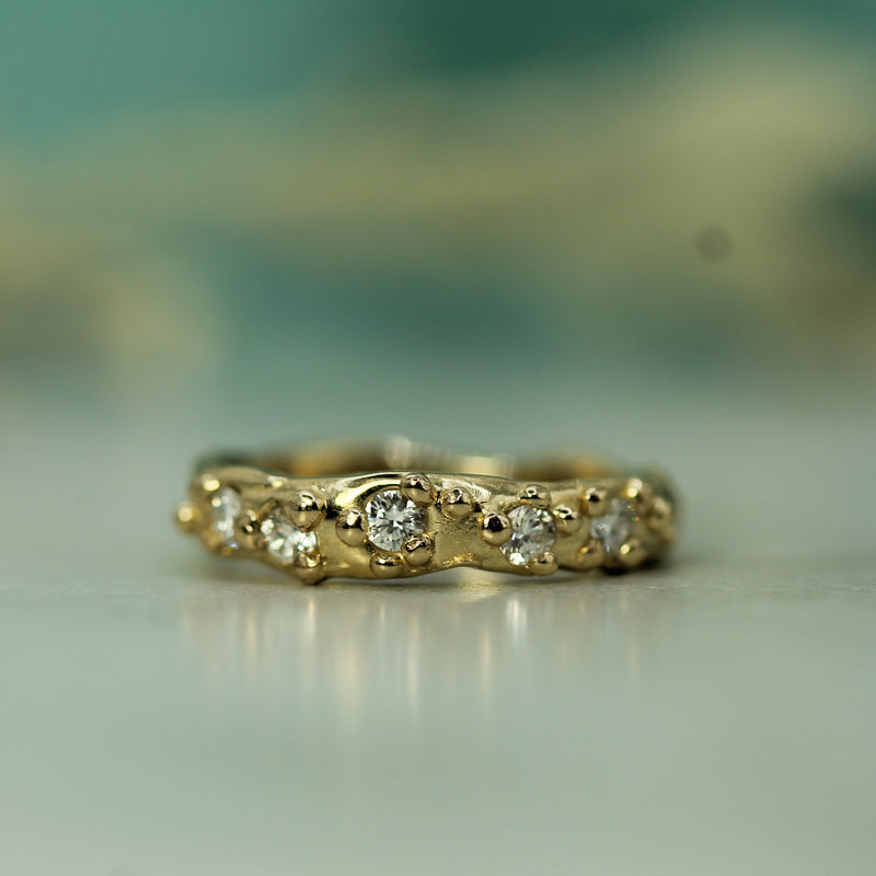 Mermaid Treasure Diamond Band