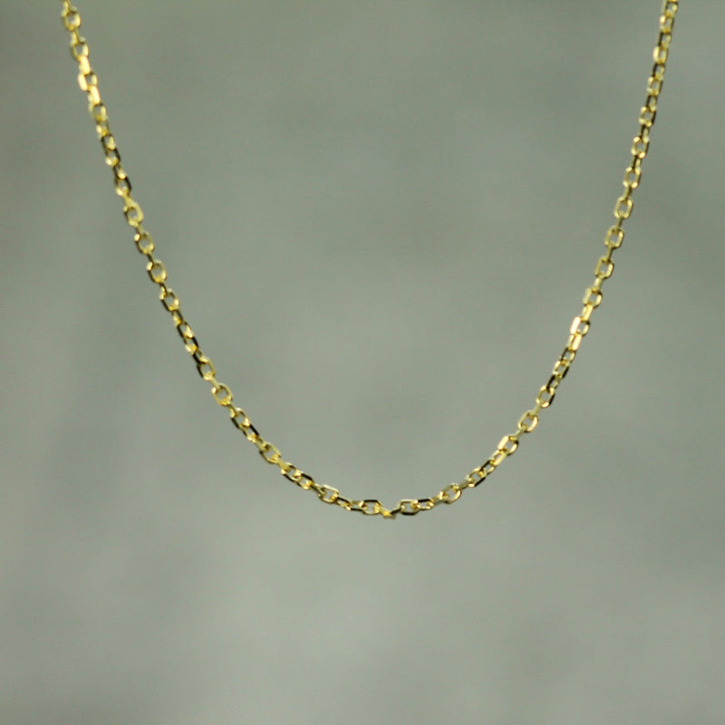Solid Gold Bailey Chain