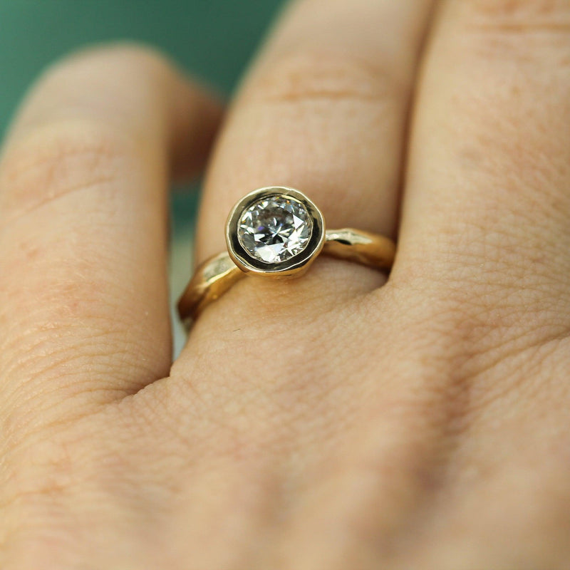Calm Waters Diamond Ring