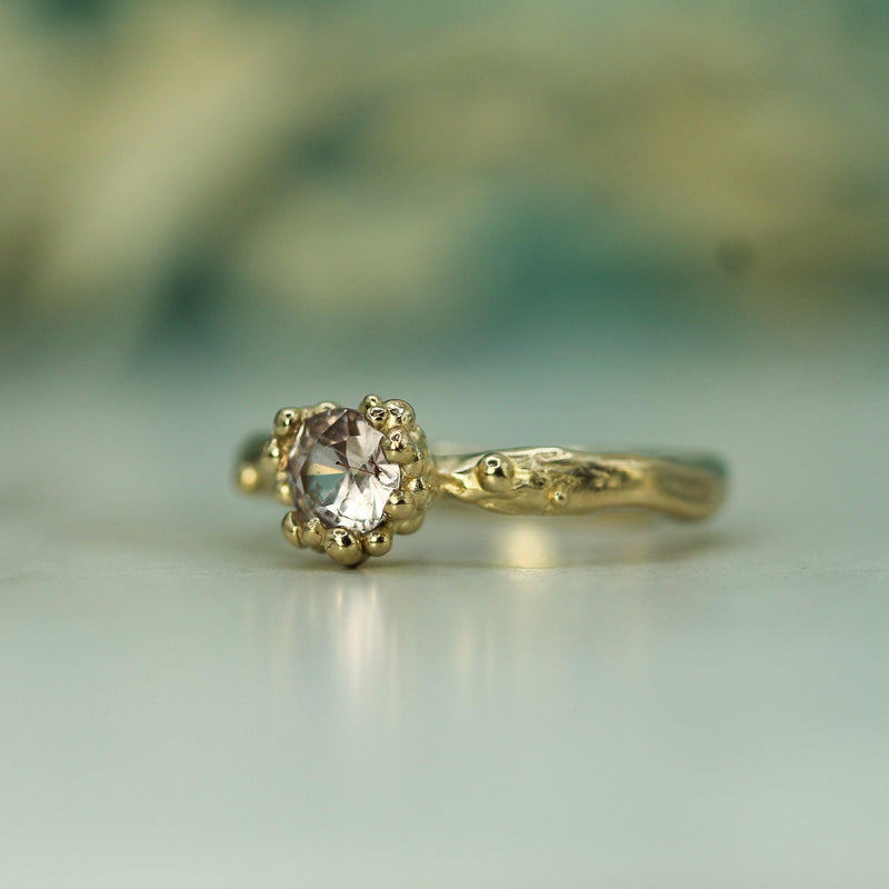 Mermaid Treasure Lilac Sapphire Ring