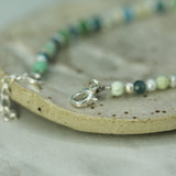 Pearl, Opal & Apatite Necklace