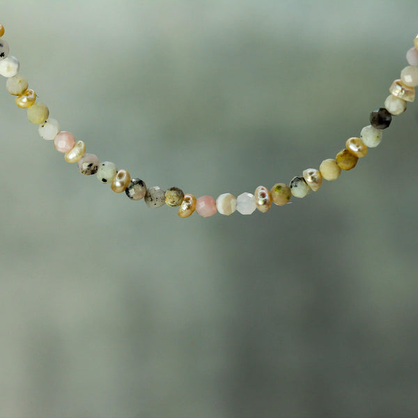 Opal & Pearl Necklace