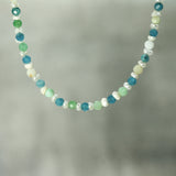 Pearl, Opal & Apatite Necklace