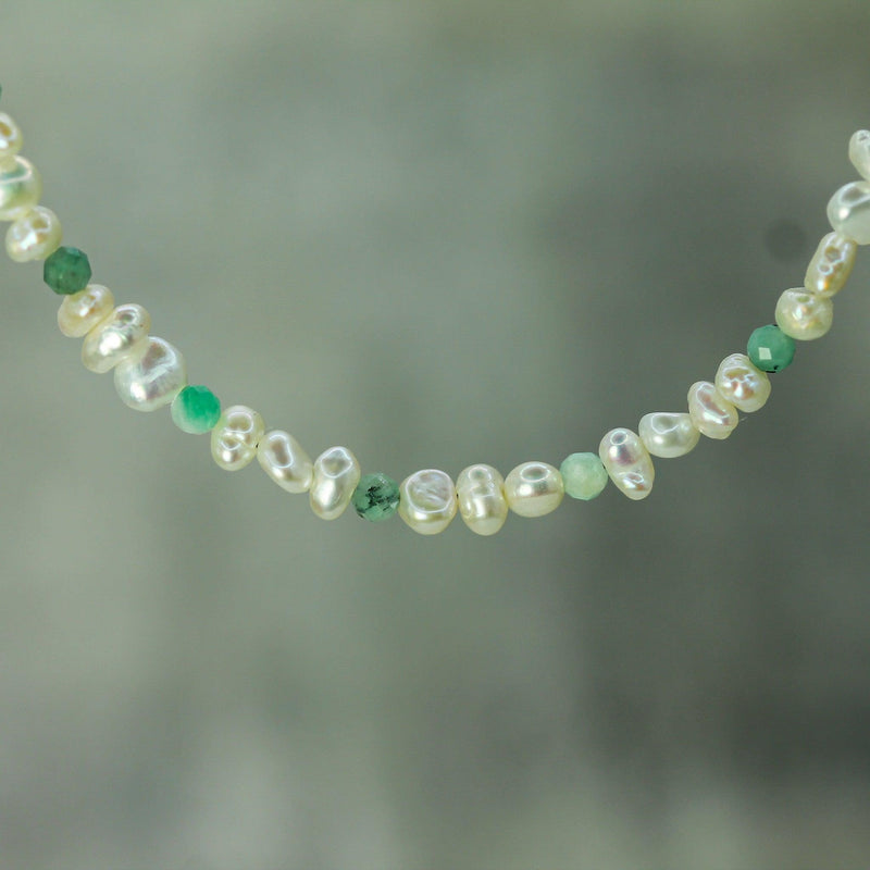 Pearl & Opal Necklace