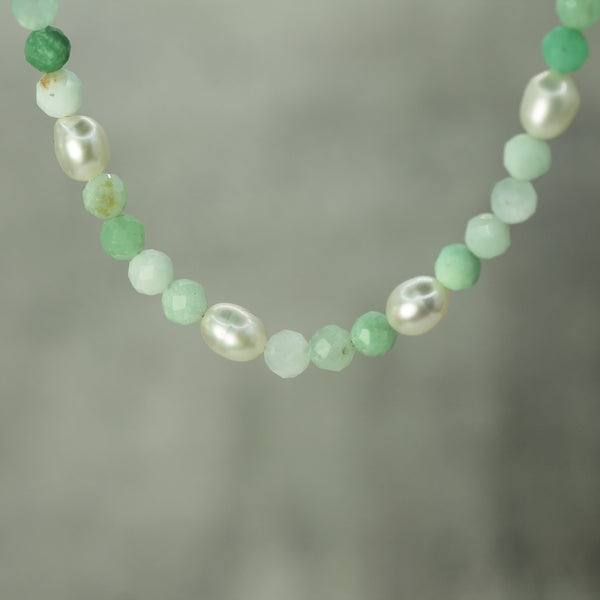 Pearl & Opal Necklace