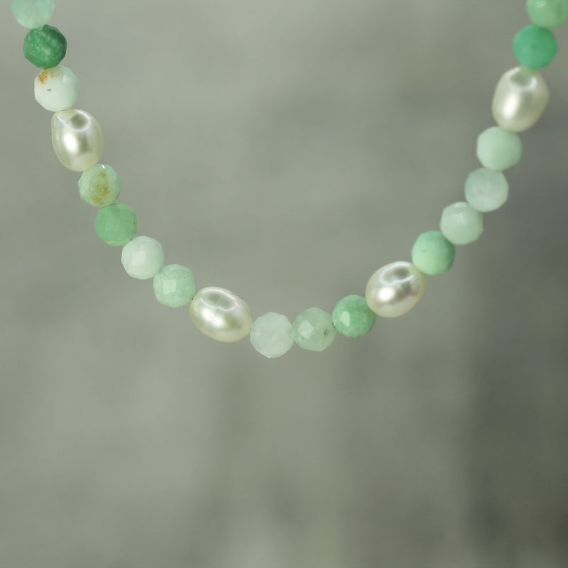 Pearl & Opal Necklace
