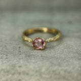 Mermaid Treasure Pink Sapphire Ring