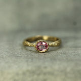 Mermaid Treasure Pink Sapphire Ring