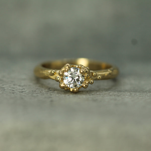 Mermaid Treasure .48 ct Lab-grown Diamond Ring