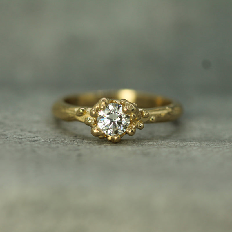 Mermaid Treasure .48 ct Lab-grown Diamond Ring