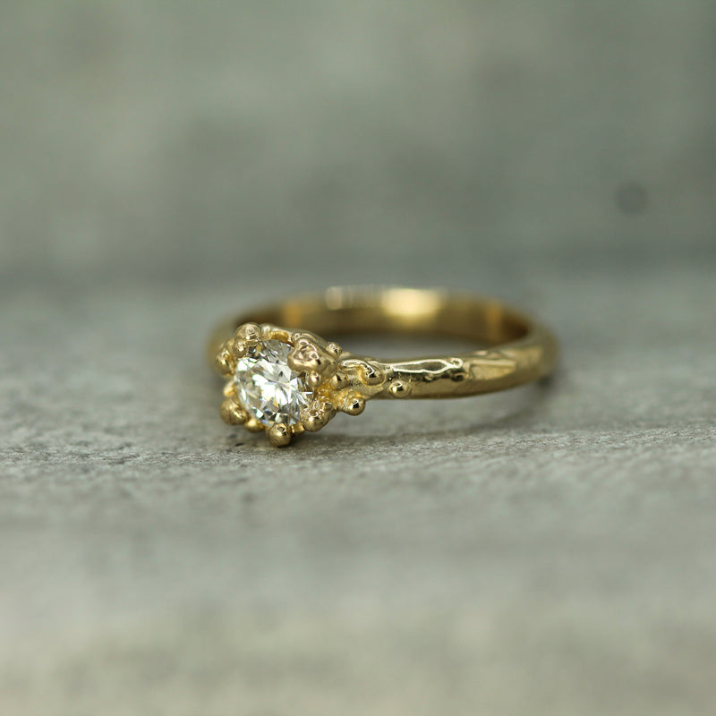 Mermaid Treasure .48 ct Lab-grown Diamond Ring