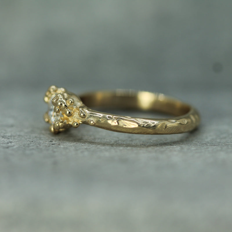 Mermaid Treasure .48 ct Lab-grown Diamond Ring