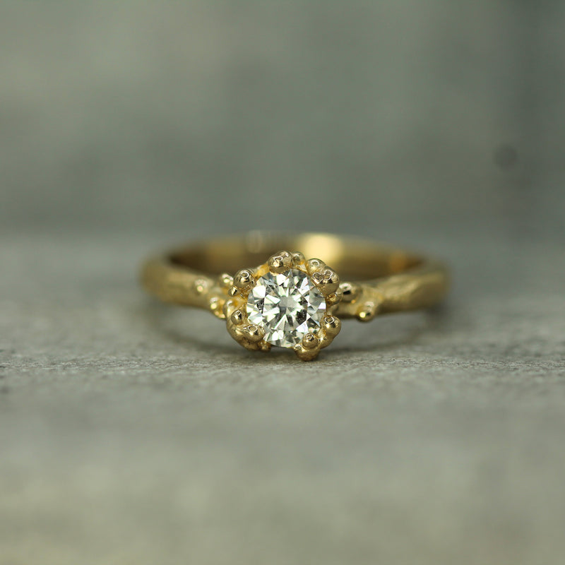 Mermaid Treasure .48 ct Lab-grown Diamond Ring