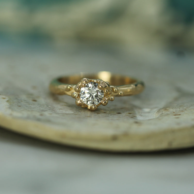 Mermaid Treasure .48 ct Lab-grown Diamond Ring
