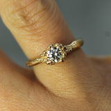 Mermaid Treasure .48 ct Lab-grown Diamond Ring