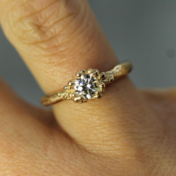 Mermaid Treasure .48 ct Lab-grown Diamond Ring