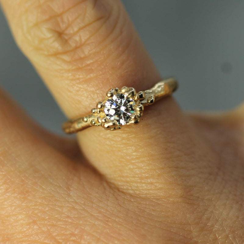 Mermaid Treasure .48 ct Lab-grown Diamond Ring