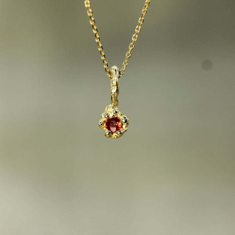 Mermaid Treasure Ruby Pendant