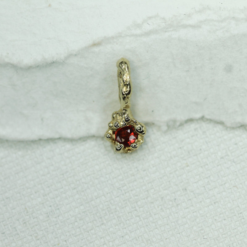 Mermaid Treasure Ruby Pendant