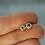 Mermaid Treasure Sapphire Studs