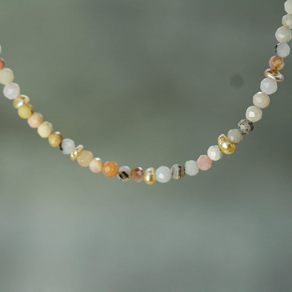 Opal & Pearl Necklace