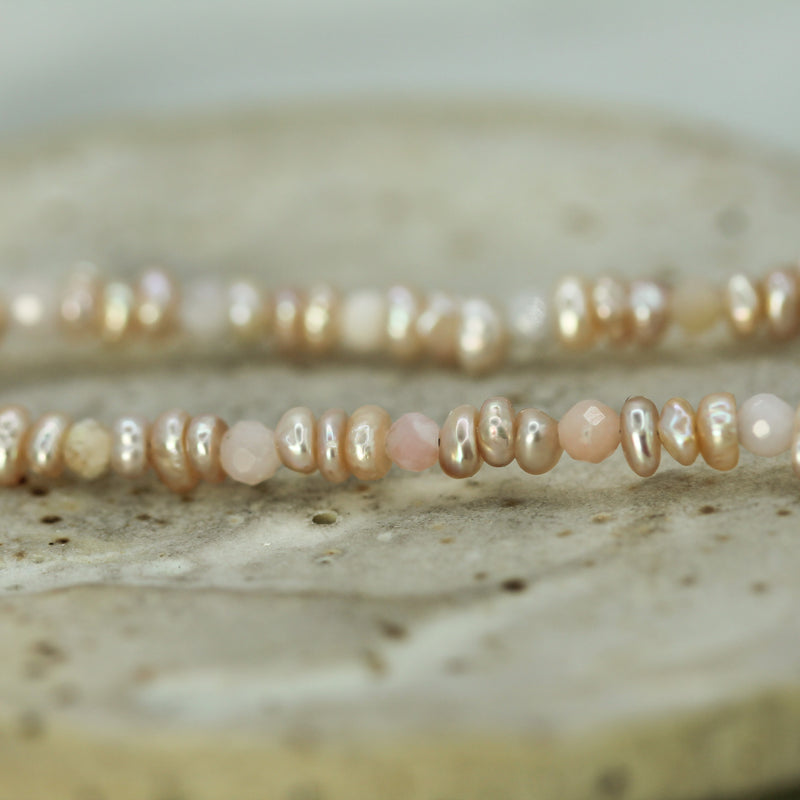 Pearl & Opal Necklace