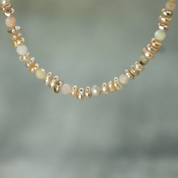 Pearl & Opal Necklace