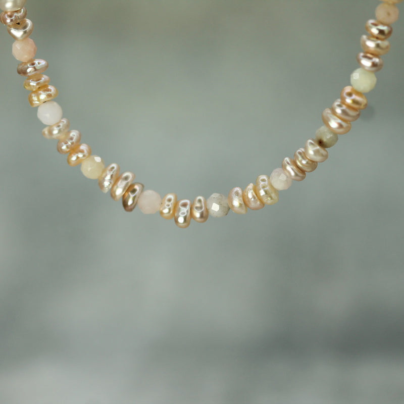 Pearl & Opal Necklace