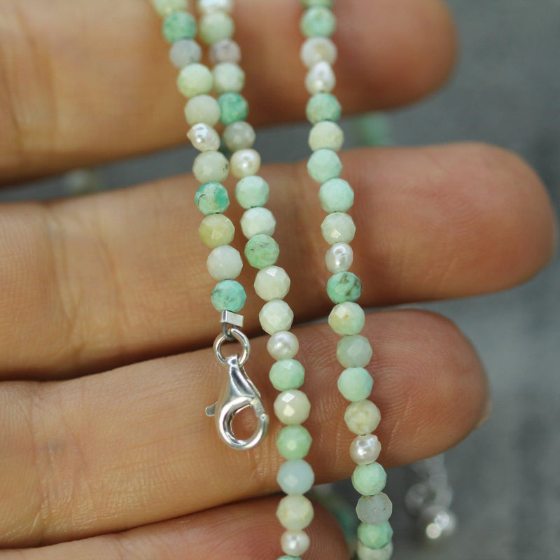 Pearl, Opal & Turquoise Necklace