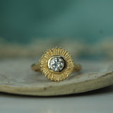 Summer Sun Moissanite Ring