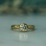 calm waters lab-grown diamond engagement ring 