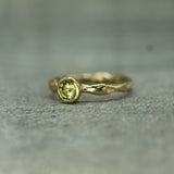 yellow sapphire engagement ring 