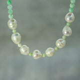 Holding Glimmers Pearl & Opal Necklace