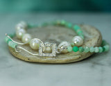 Holding Glimmers Pearl & Opal Necklace