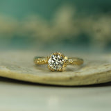 mermaid treasure engagement ring 