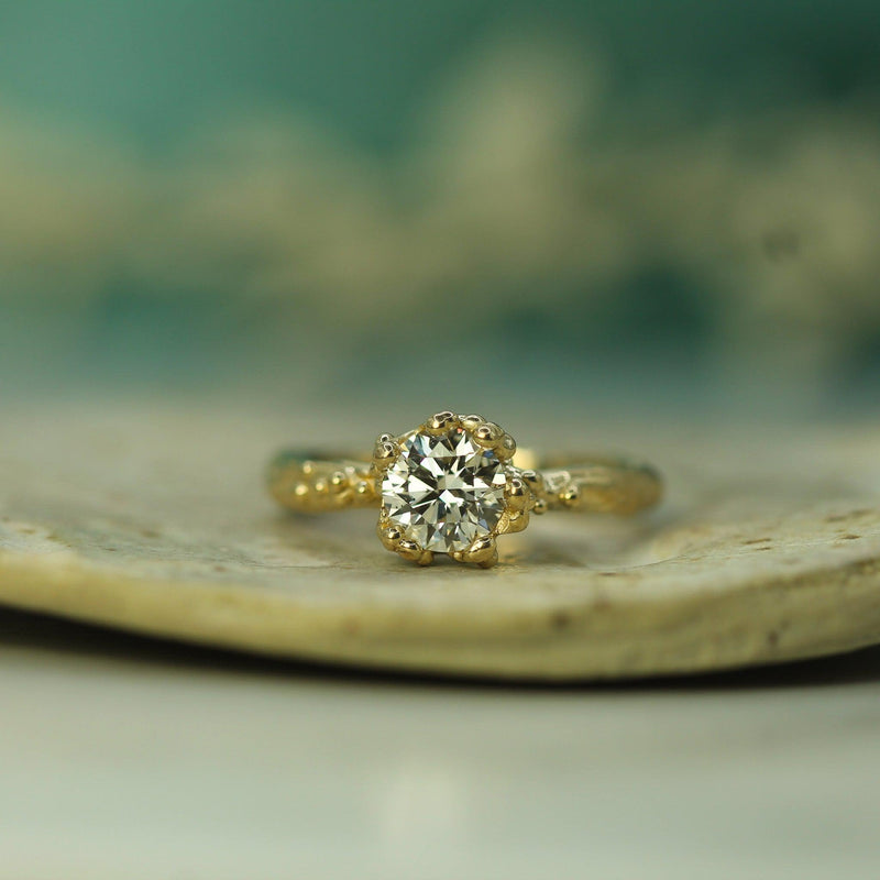 mermaid treasure engagement ring 