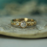 Swirling Tides Lab-grown Diamond Ring
