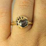 Celine Sapphire Rose Ring