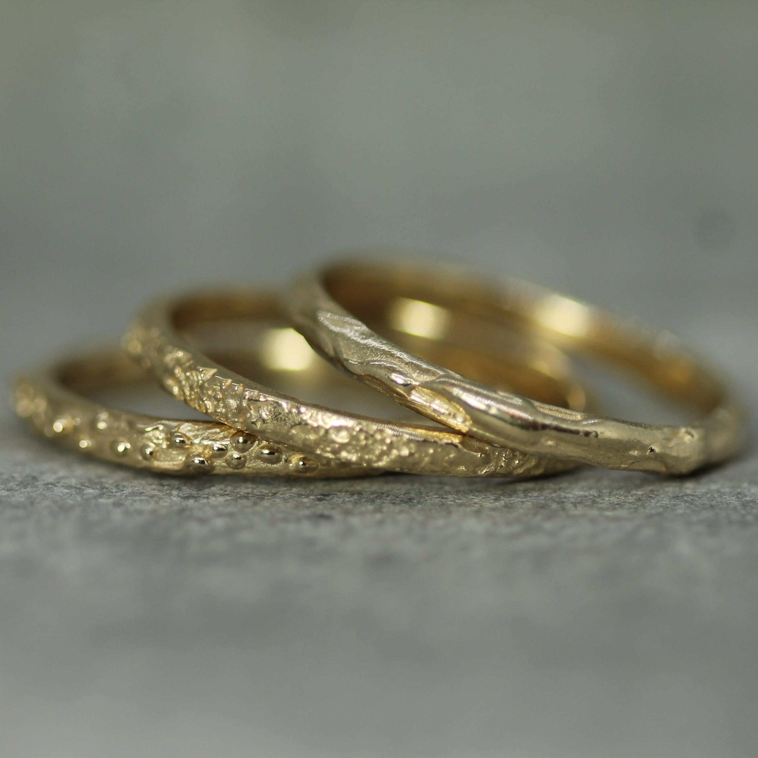 Elements Stacking Rings (10k Size 8.5-11) – Emma Glover Designs