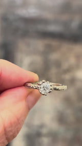 Mermaid Treasure Salt & Pepper Diamond Ring