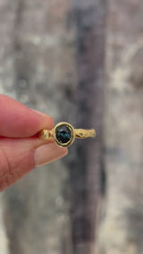 Calm Waters Sapphire Ring