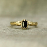 Midnight Waters Sapphire Ring